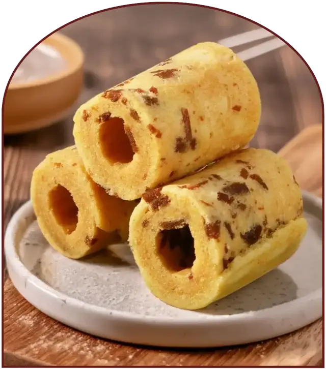 からすみエッグロール